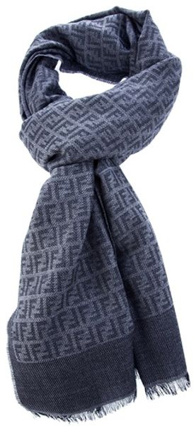 Fendi Monogram Scarf - Lyst