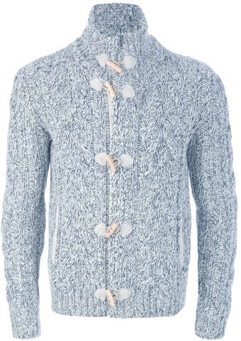 Grp Toggle Fastening Cardigan - Lyst