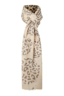 Lola Rose Leopard Heart Print Scarf in Giftbox - Lyst
