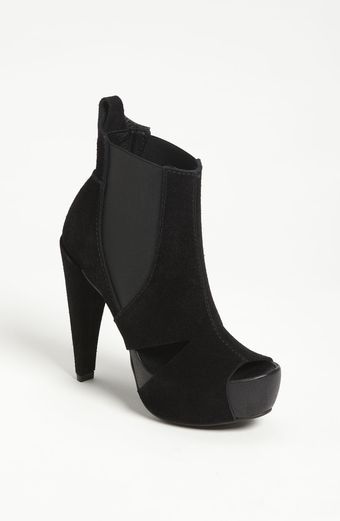 Pedro Garcia Abbie Peep Toe Bootie - Lyst