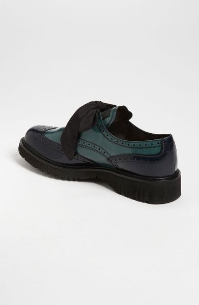 Prada Linea Rossa Prada Oxford in Green (dark green/ blue) | Lyst