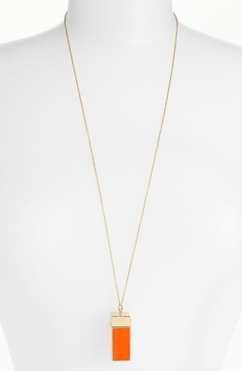Belle Noel Enameled Amulet Necklace - Lyst