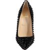Christian Louboutin Pigalle Spikes in Black - Lyst