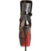 Christian Louboutin Python Equestria in Black (gunmetal) - Lyst