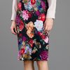 Dolce & Gabbana Floral Pencil Skirt in Floral - Lyst