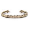 House Of Harlow 14k Gold Plated Zig Zag Tribal Bangle in Gold - Lyst