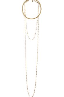 Isabel Marant  Bronze Okura Street Necklace - Lyst