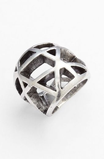 Low Luv By Erin Wasson Domed Cage Ring - Lyst