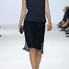 Giambattista Valli Ss Jersey Cotton Lace Sleeve Tee in Black - Lyst