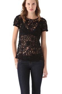 Dallin Chase Mister Lace Top - Lyst