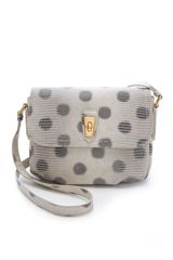 Marc By Marc Jacobs Embossed Lizzie Dots Cross Body Bag