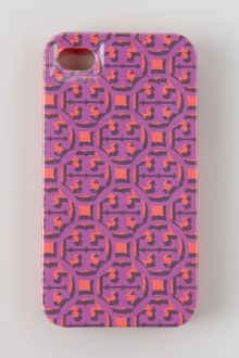 Tory Burch Logo Lattice Hard Shell Iphone 4 Case - Lyst