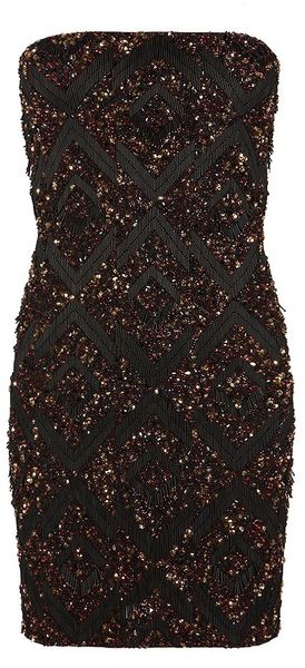 AllSaints Panel Tube Dress - Lyst