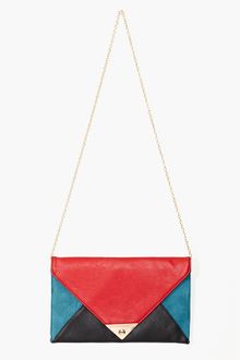 Nasty Gal Block Out Clutch - Lyst