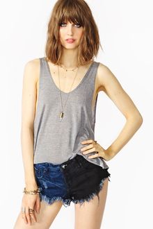Nasty Gal Bonitas Cutoff Shorts Black Blue - Lyst