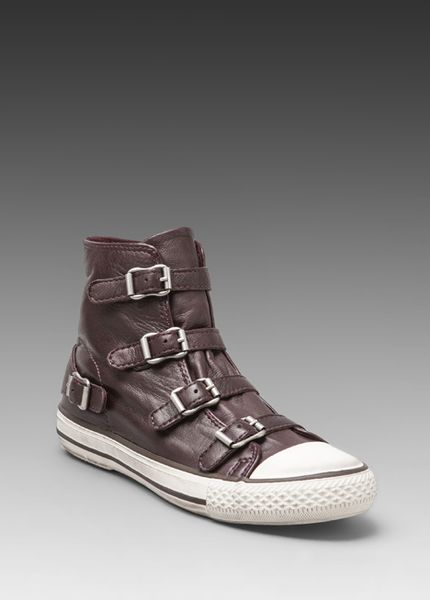ash nappa sneaker