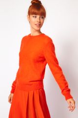 Richard Nicoll Knitted Crew Neck Jumper in Mohair