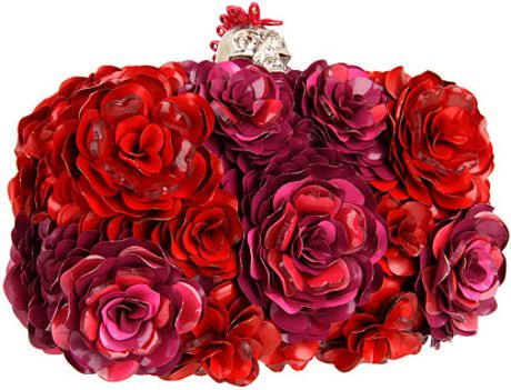 Alexander Mcqueen Box Clutch Raso Setaricam in Red (s) - Lyst