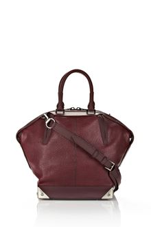 Alexander Wang Small Emile in Oxblood Lizard with Antique Nickel - Lyst