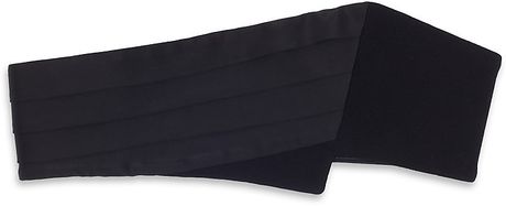 Donna Karan New York Spliced Cummerbund in Black - Lyst