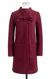 J.Crew Bow Coat - Lyst