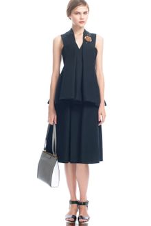 Marni  Coal Sleeveless Tunic - Lyst
