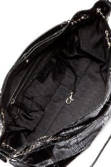 Michael Kors Jet Set Python Embossed Tote - Lyst