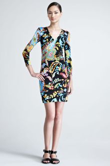 Ralph Lauren Black Label Kelby Printed Jersey Dress - Lyst