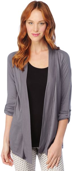 Splendid Light Jersey Cardigan - Lyst