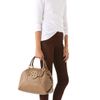 Tory Burch Amanda Slouchy Satchel in Brown (clay) - Lyst