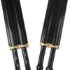 Alexander Mcqueen Doublebuckle Leather Waist Belt in Black - Lyst