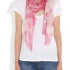 Alexander Mcqueen Printed Modal and Cashmereblend Scarf in Purple (magenta) - Lyst