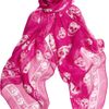 Alexander Mcqueen Skullprint Silkchiffon Scarf in Purple (red) - Lyst