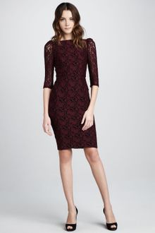 Alice + Olivia March Cutoutback Lace Dress - Lyst