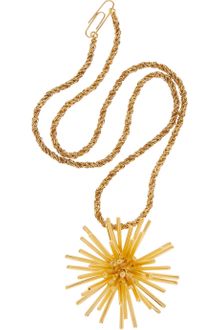Aurelie Bidermann Condor 18karat Goldplated Necklace - Lyst