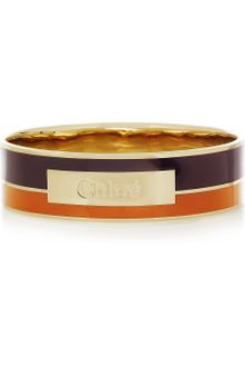 Chloé Holly Twotone Enameled Bracelet - Lyst
