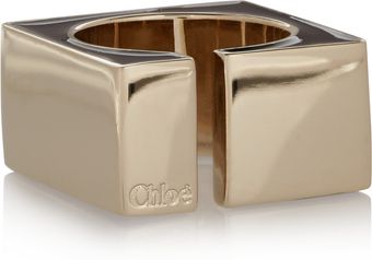 Chloé Raquel Goldtone Ring - Lyst
