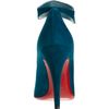 Christian Louboutin Suede Miss Zorra in Blue (peacock) - Lyst
