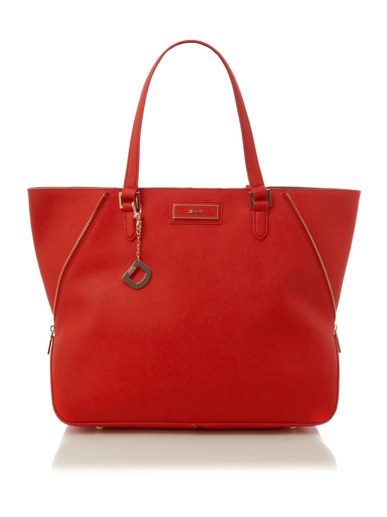 Dkny Saffiano Large Tote Bag in Orange Lyst