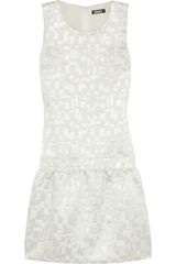  Sleeveless Jacquard Dress