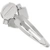 Dolce & Gabbana Swarovski Crystal Hair Clip in Silver (pewter) - Lyst