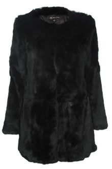 Elizabeth And James Bora Rabbit Fur Coat - Lyst