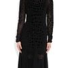Emilio Pucci Appliquéd Silkchiffon Dress in Black - Lyst