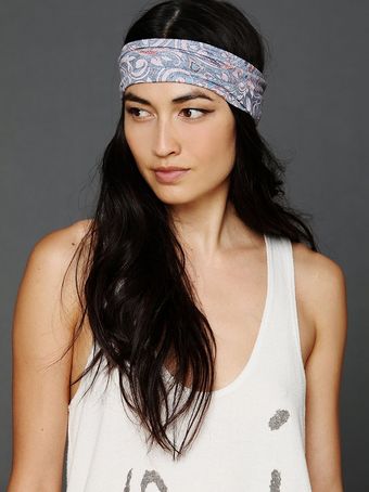 Free People Printed Wideband - Lyst
