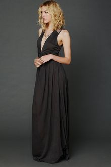 Free People Plunging V Maxi Dress - Lyst