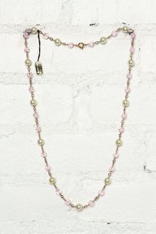 Free People Vintage Costume Bead and Pearl Necklace - Lyst