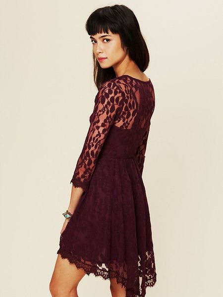 free people plum dress