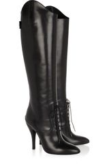 Gucci Leather Knee Boots