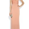 Hervé Léger Cutout Bandage Gown in Pink (blush) - Lyst