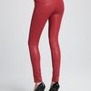 J Brand 801 Coated Red Skinny Jeans in Red - Lyst